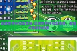 足球世界杯冠军竞猜-足球世界杯冠军竞猜，激情与预测的碰撞