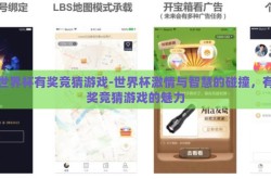 世界杯有奖竞猜游戏-世界杯激情与智慧的碰撞，有奖竞猜游戏的魅力