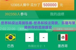 世界杯投注竞猜在哪-世界杯投注竞猜，乐趣与策略并存的足球盛宴