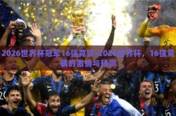 2026世界杯冠军16强竞猜-2026世界杯，16强竞猜的激情与预测