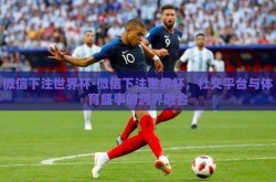 微信下注世界杯-微信下注世界杯，社交平台与体育盛事的跨界融合