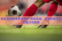 竞彩足球胜平负世界杯-竞彩足球，世界杯胜平负的魅力与策略