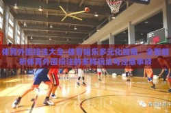 体育外围投注大全-体育娱乐多元化视角，全面解析体育外围投注的多样玩法与注意事项