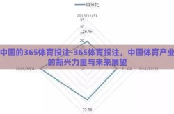 中国的365体育投注-365体育投注，中国体育产业的新兴力量与未来展望