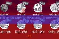 世界杯·竞猜app平台-世界杯狂欢，竞猜APP平台的激情与挑战