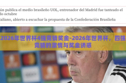2026年世界杯4强竞猜奖金-2026年世界杯，四强竞猜的激情与奖金诱惑