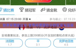 世界杯竞猜比分-世界杯竞猜比分的乐趣与策略