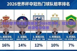 2026世界杯冠军竞猜奖-2026世界杯，冠军竞猜的激情与猜想