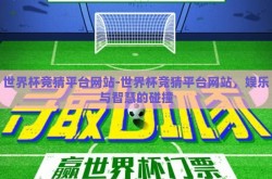 世界杯竞猜平台网站-世界杯竞猜平台网站，娱乐与智慧的碰撞