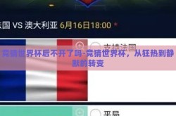 竞猜世界杯后不开了吗-竞猜世界杯，从狂热到静默的转变