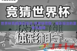世界杯竞猜体彩投注-世界杯竞猜，体彩投注的激情与策略
