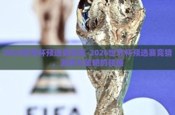 2026世界杯预选赛竞猜-2026世界杯预选赛竞猜，激情与策略的碰撞