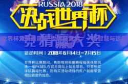 世界杯竞猜能赢吗-世界杯竞猜，一场智慧与运气的较量