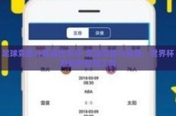 足球竞猜计算器世界杯-足球竞猜计算器，世界杯期间的智慧工具