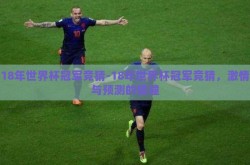 18年世界杯冠军竞猜-18年世界杯冠军竞猜，激情与预测的碰撞