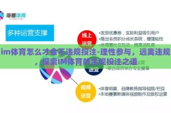 im体育怎么才会不违规投注-理性参与，远离违规，探索IM体育的合规投注之道