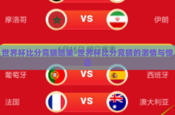 世界杯比分竞猜结果-世界杯比分竞猜的激情与惊喜