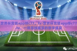 世界杯竞猜app呼c77。tv-世界杯竞猜app呼c77.tv，一场足球盛宴的数字盛宴