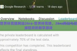 世界杯竞猜网站26ra-世界杯竞猜，26ra网站与足球狂欢的数字游戏