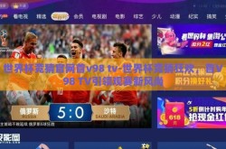 世界杯竞猜官网首v98 tv-世界杯竞猜狂欢，首V98 TV引领观赛新风尚
