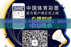 付款体育彩票投注-付款体育彩票投注，理性与娱乐的平衡
