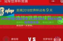 2026世界杯竞猜方案-2026世界杯，前瞻与策略性竞猜方案