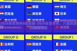 2026年世界杯8强竞猜-2026年世界杯，八强竞猜的激情展望