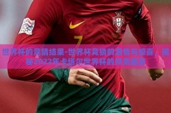 世界杯的竞猜结果-世界杯竞猜的激情与惊喜，揭秘2022年卡塔尔世界杯的预测盛宴