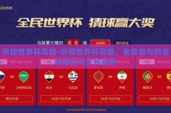 央视世界杯竞猜-央视世界杯竞猜，全民参与的足球盛宴与文化盛事