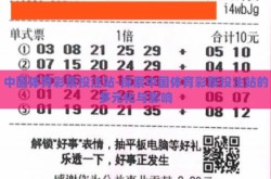 中国体育彩票投注站-探索中国体育彩票投注站的多元化与影响