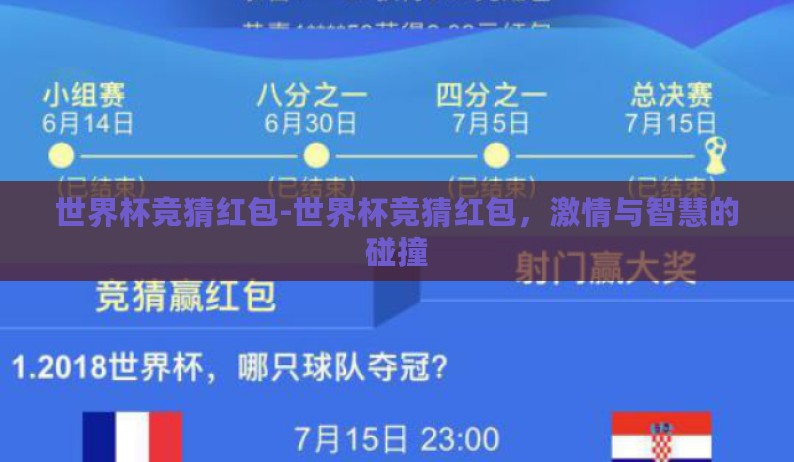 世界杯竞猜红包-世界杯竞猜红包,激情与智慧的碰撞 世界杯竞猜红包-世界杯竞猜红包,激情与智慧的碰撞