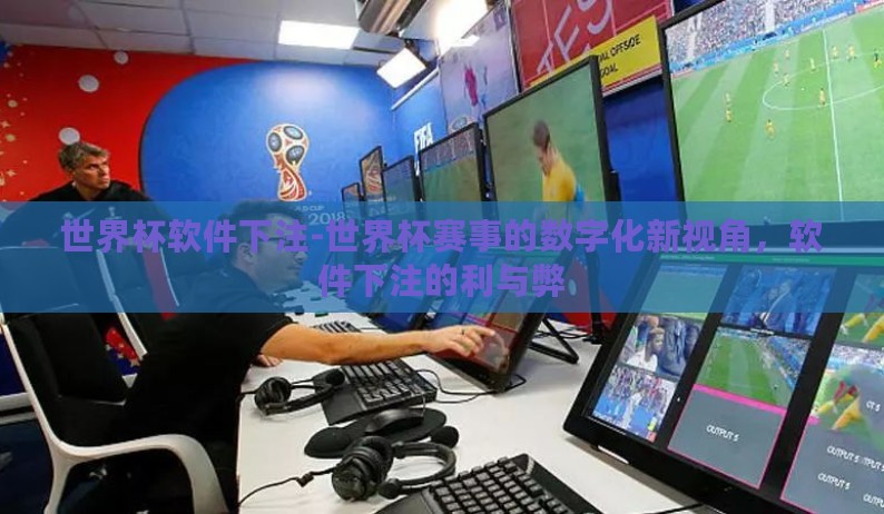 世界杯软件下注-世界杯赛事的数字化新视角，软件下注的利与弊