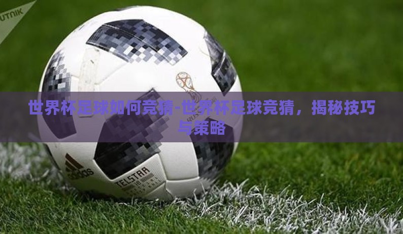 世界杯足球如何竞猜-世界杯足球竞猜，揭秘技巧与策略