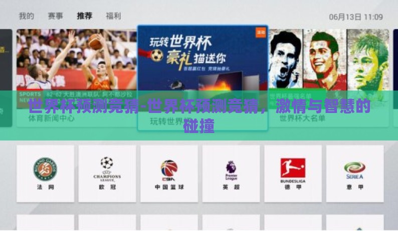 世界杯预测竞猜-世界杯预测竞猜，激情与智慧的碰撞