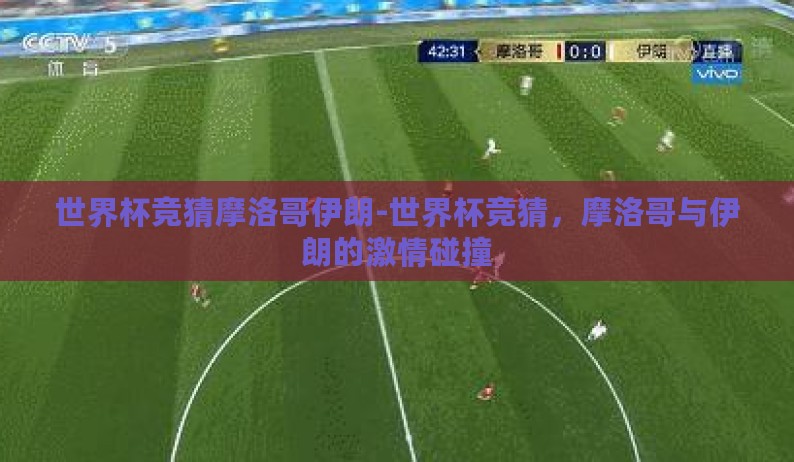 世界杯竞猜摩洛哥伊朗-世界杯竞猜，摩洛哥与伊朗的激情碰撞