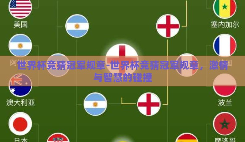 世界杯竞猜冠军规章-世界杯竞猜冠军规章，激情与智慧的碰撞