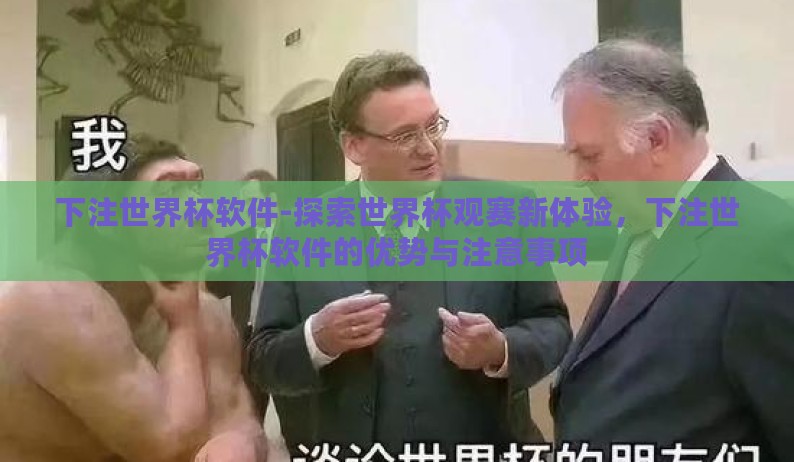 下注世界杯软件-探索世界杯观赛新体验，下注世界杯软件的优势与注意事项