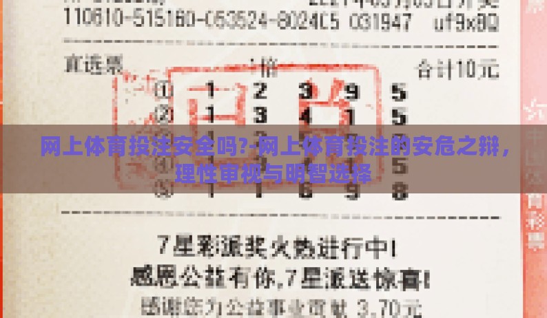 网上体育投注安全吗?-网上体育投注的安危之辩，理性审视与明智选择