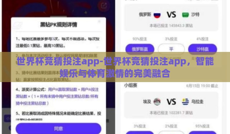 世界杯竞猜投注app-世界杯竞猜投注app，智能娱乐与体育激情的完美融合
