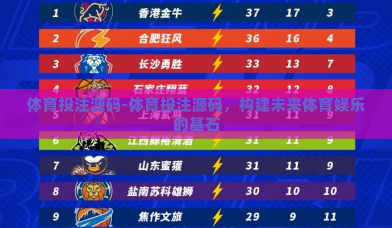 体育投注源码-体育投注源码，构建未来体育娱乐的基石