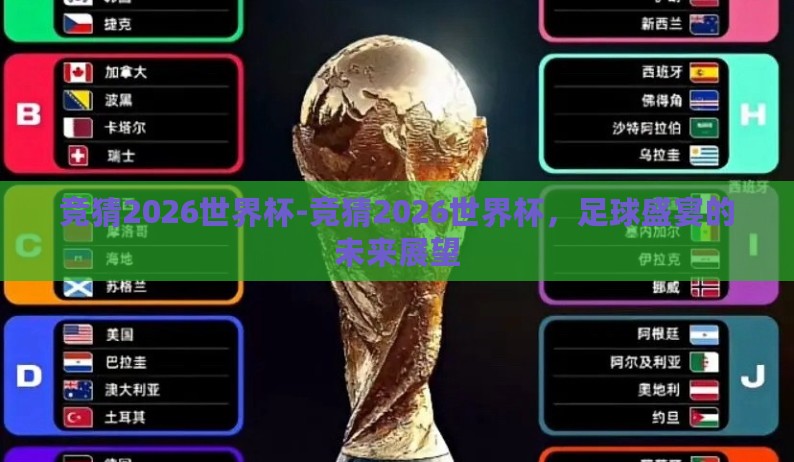 竞猜2026世界杯-竞猜2026世界杯，足球盛宴的未来展望